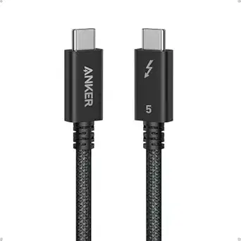 Anker Prime Thunderbolt 5 Cable, 240W, 80Gbps