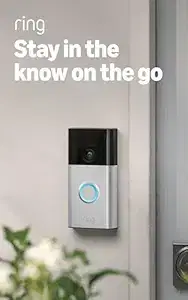 Ring Battery Doorbell - Satin Nickel