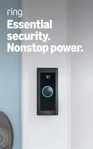 Ring Video Wired Doorbell - HD Camera, Motion Detection