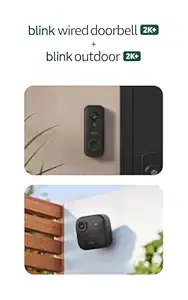 Blink Wired Doorbell 2K+ & Outdoor 2K+