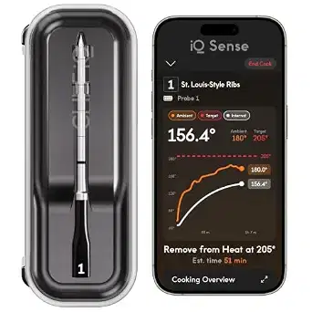 CHEF iQ Sense Gen3 Smart Meat Thermometer, 1000°F