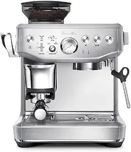 Breville BES876BSS Barista Express Impress, Brushed Stainless Steel