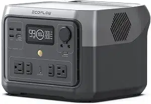 EF ECOFLOW Portable Power Station River 2 Max 500, 499Wh LiFePO4 Battery