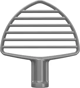 KitchenAid KSMPB7 Pastry Beater for Bowl-Lift Stand Mixers, Silver