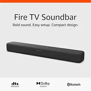 Amazon Fire TV 2.0 Soundbar with Dolby Audio