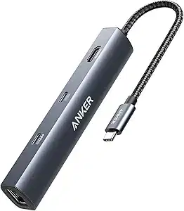 Anker 6-in-1 USB-C Hub with Ethernet & 4K HDMI