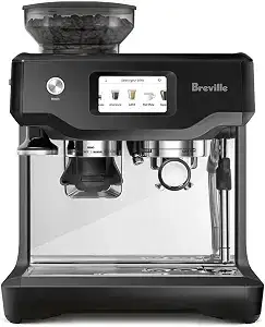 Breville BES880BTR Barista Touch Espresso Machine, Black Truffle