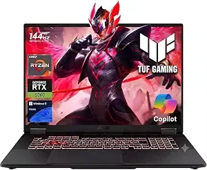 ASUS TUF A18 AMD Ryzen 7 260 RTX 5060 Gaming Laptop, 64GB DDR5, 2TB