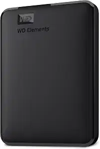 WD 2TB Elements Portable External Hard Drive for Windows, USB 3.2 Gen 1/USB 3.0 for PC & Mac, Plug and Play Ready - WDBU6Y0020BBK-WESN