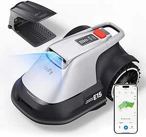 eufy E15 Robot Lawn Mower, 0.2 Acres, AI Navigation