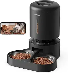 PETLIBRO Automatic Cat Feeder with Camera, 1080P HD, WiFi & Dual Tray