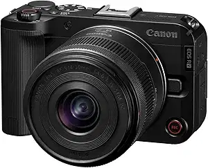 Canon EOS R50 V Mirrorless Camera RF-S14-30mm F4-6.3 is STM PZ Lens Kit