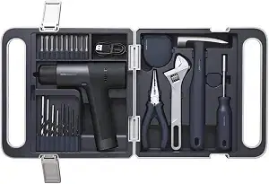 HOTO Cordless Brushless Drill Kit with LED Display