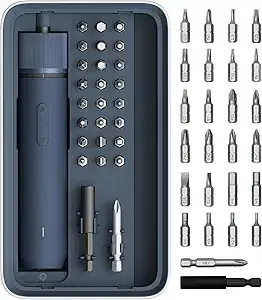 HOTO Electric Screwdriver Kit, 25 Bits, 1500mAh