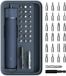 HOTO 25-Piece Upgraded Electric Screwdriver Kit, Cordless Screwdriver