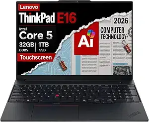 Lenovo ThinkPad E16 Gen 3 16" FHD+ Touchscreen Laptop