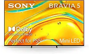 Sony BRAVIA 5 65" Mini LED 4K Smart TV 120Hz