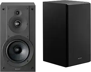 Sony SS-CS5M2 3-Way 3-Driver Hi-Res Compact Bookshelf Speakers (Pair)