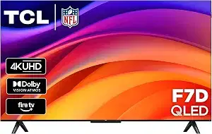 TCL 43-Inch F7D Series QLED 4K UHD HDR Smart Fire TV, 43F7D (2026)