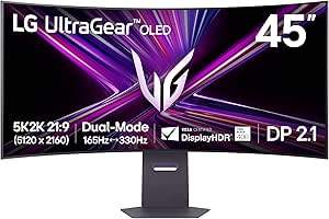 LG 45GX950A 45" 5K2K OLED Gaming Monitor 165Hz