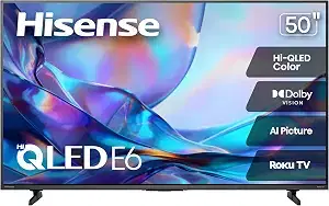 Hisense 50" E6SR Hi-QLED 4K Roku TV