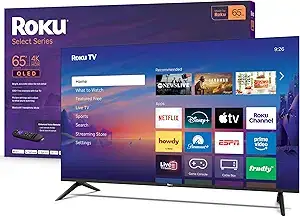 Roku 65" 4K QLED Smart TV with Voice Remote