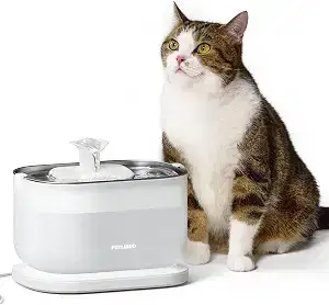 PETLIBRO 2.5L Cat Water Fountain, Stainless Steel