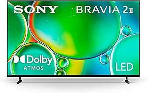 Sony BRAVIA 2 75" 4K Smart TV with Google TV
