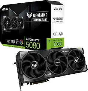 ASUS TUF Gaming GeForce RTX™ 5080 16GB GDDR7 OC Edition Graphics Card