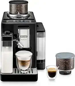 De'Longhi Rivelia Automatic Espresso Machine with Grinder & Frother