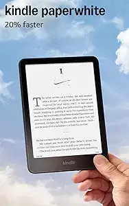 Kindle Paperwhite 16GB – 7" Glare-Free Display