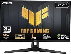 ASUS TUF Gaming 27" 1440P 180Hz Monitor