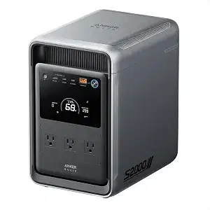 Anker SOLIX S2000 Portable Power Station, 2,010Wh, 1,500W
