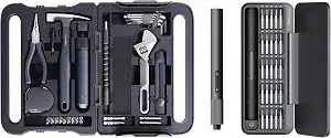 HOTO 40-Piece Tool Kit with 25-in-1 Screwdriver
