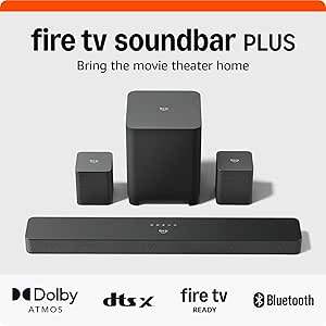 Amazon Fire TV Soundbar Plus 5.1 Dolby Atmos