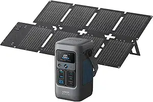 Anker SOLIX C200 192Wh Solar Generator with 60W Panel