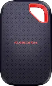 SANDISK 1TB Extreme Portable SSD, Up to 2000MB/s Transfer Speeds-New Model