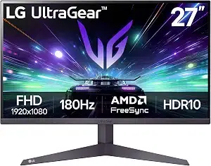 LG 27" FHD 180Hz Gaming Monitor