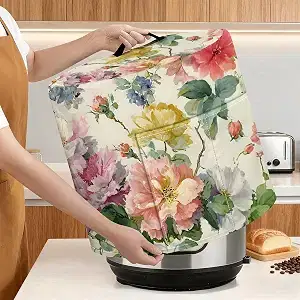 Kitchen Appliance Dust Cover 6-Quart Light Pink