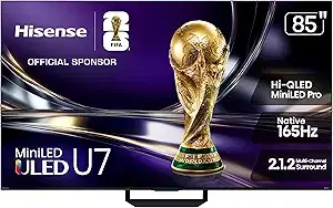 Hisense 85" U7 4K Mini-LED Smart TV