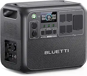 BLUETTI AC200L 2048Wh Power Station w/ 4 AC Outlets