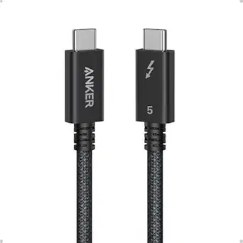 Anker Prime Thunderbolt 5 Cable, 240W, 80Gbps