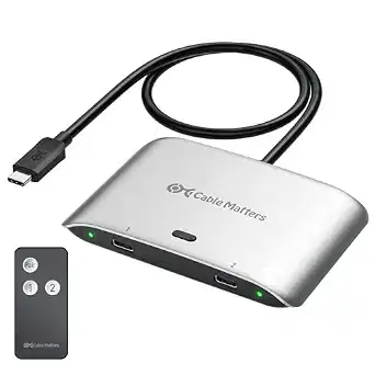 Cable Matters USB-C Switch 20Gbps 140W PD