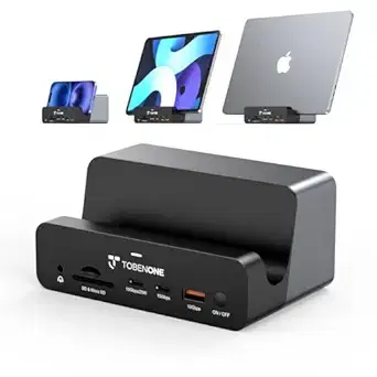 TobenONE 18-in-2 USB-C Docking Station 4K Dual Monitor