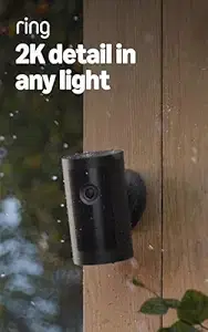 Ring Outdoor Cam Plus 2K Battery 2-Pack