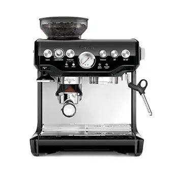 Breville BES870BSXL Barista Express Espresso Machine, Black Sesame