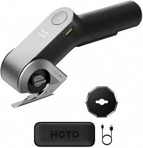 HOTO EdgeFlow Electric Cardboard Cutter, Smart Cordless Electric Scissors