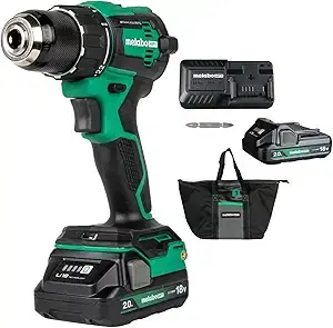 Metabo HPT 18V MultiVolt Cordless Brushless Driver Drill Kit, DS18DEX