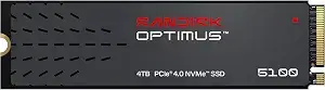 SanDisk 4TB Optimus 5100 NVMe SSD PCIe 4.0