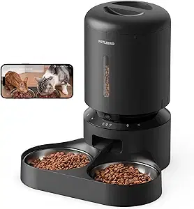 PETLIBRO Automatic Cat Feeder with Camera, 1080P HD, WiFi & Dual Tray